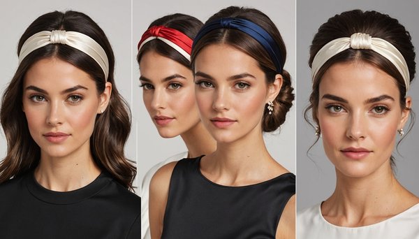 Bandeau soie cheveux bandasta : Élégance et confort assurés